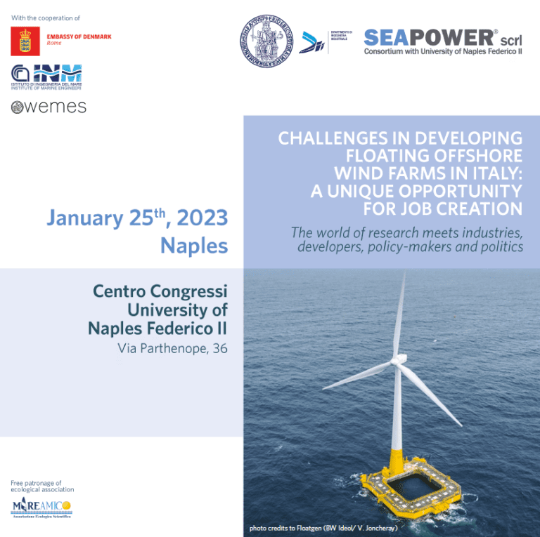 Le sfide nello sviluppo dei parchi eolici offshore galleggianti in Italia: un’opportunità unica per la creazione di posti di lavoro