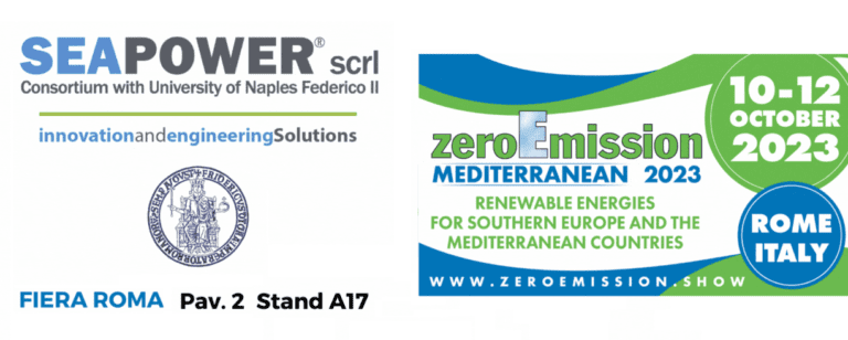 Seapower Scrl confirms its participation at ZeroEmission Mediterranean 2023